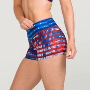 IAB MFG Patriot USA American Spandex Shorts